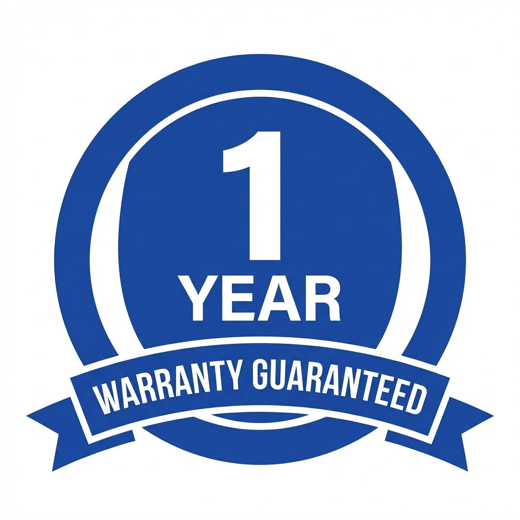 1-Year Warranty